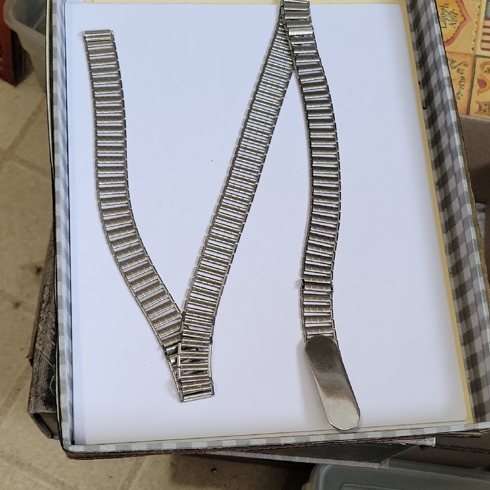 Silver Metal 34 inch Chain Belt